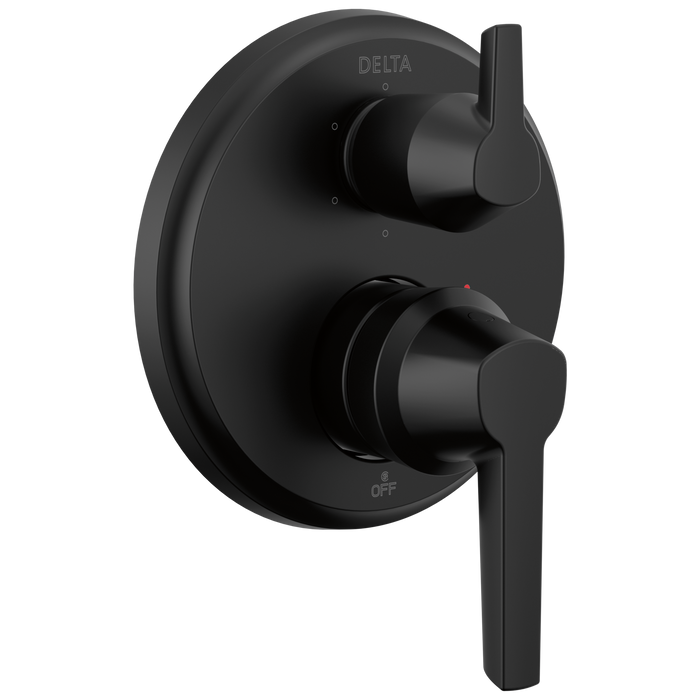 Delta Galeon T24971 14S Integrated Diverter Trim - 6 Setting, matte black