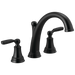 Delta Woodhurst T2732 Roman Tub Trim, matte black
