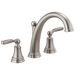 Delta Woodhurst T2732 Roman Tub Trim, stainless