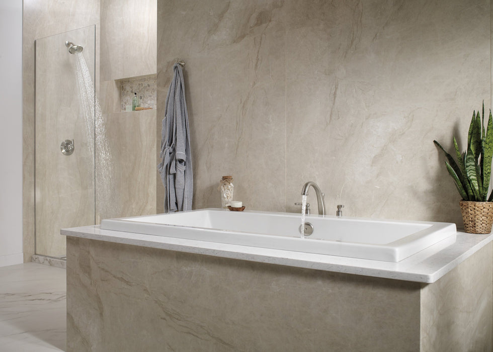 Delta Woodhurst T2732 Roman Tub Trim, stainless - view 2