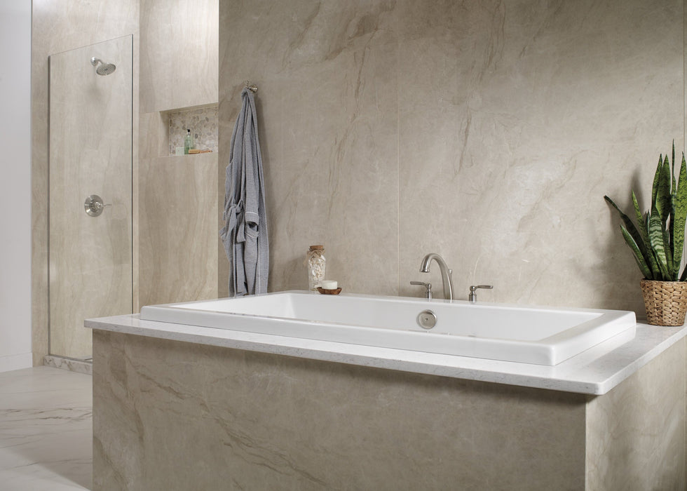 Delta Woodhurst T2732 Roman Tub Trim, stainless - view 3