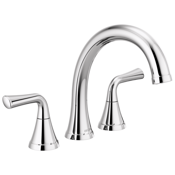 Delta Kayra T2733 Roman Tub Trim, chrome