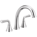 Delta Kayra T2733 Roman Tub Trim, chrome