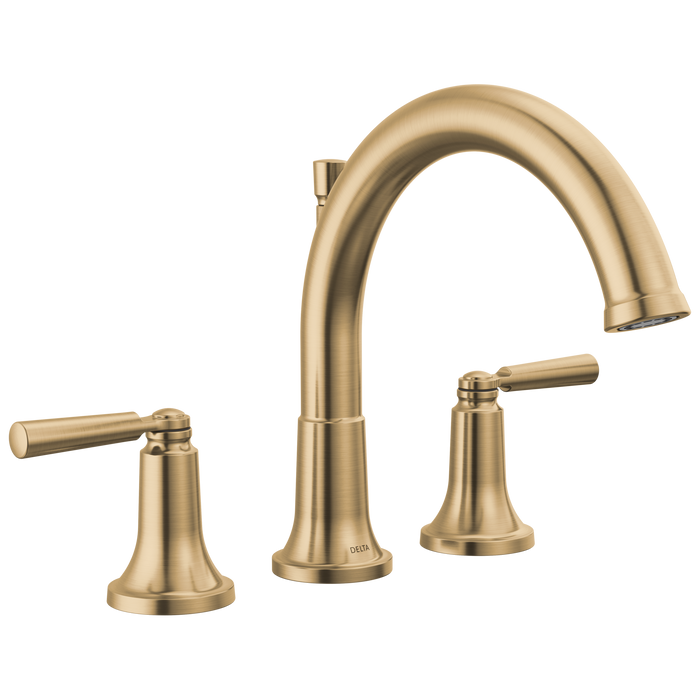 Delta Saylor T2735 Roman Tub Trim, champagne bronze