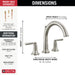 Delta Saylor T2735 Roman Tub Trim, stainless - view 2