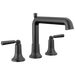 Delta Saylor T2736 Roman Tub Trim, matte black