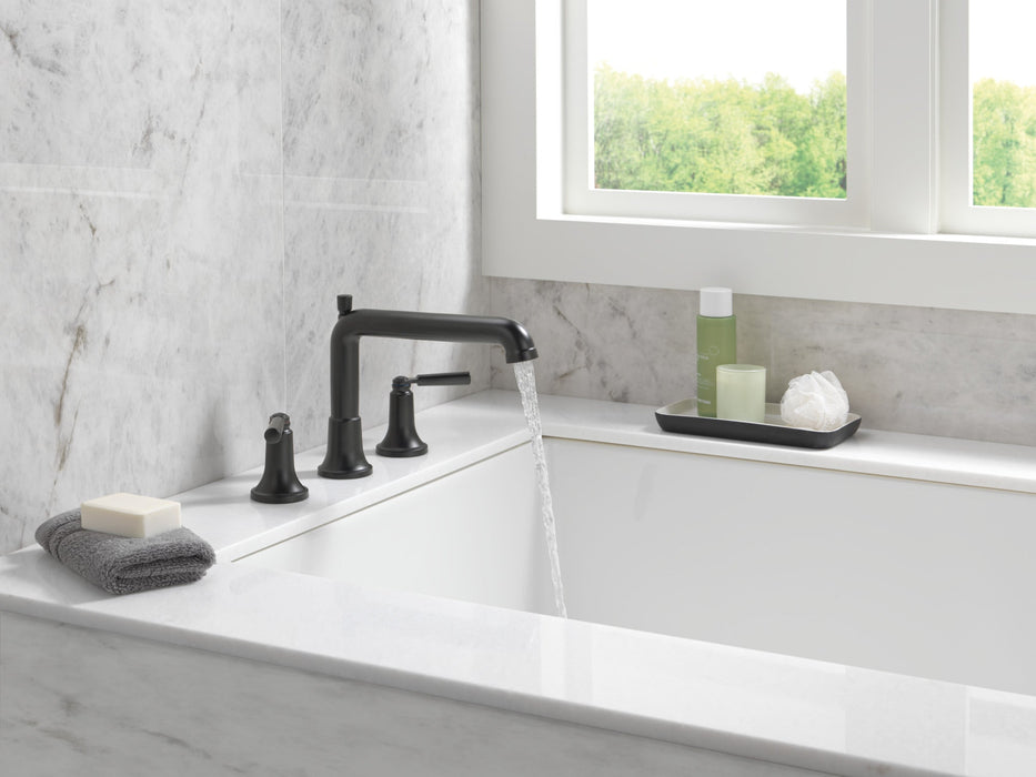 Delta Saylor T2736 Roman Tub Trim, matte black - view 3
