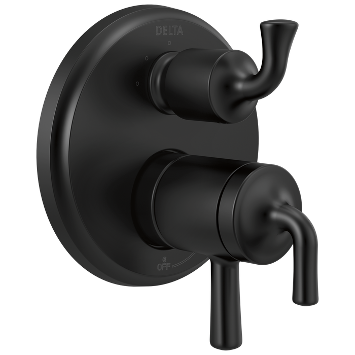 Delta Kayra T27833 2-Handle Monitor 17 Series Valve Trim with 3- or 6- Setting Diverter