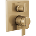 Delta Ara T27867 Angular Modern Monitor 17 Series Valve Trim with 3-Setting Integrated Diverter, champagne bronze