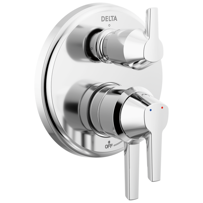 Delta Galeon T27871 17S Integrated Diverter Trim - 3 Setting, lumicoat chrome
