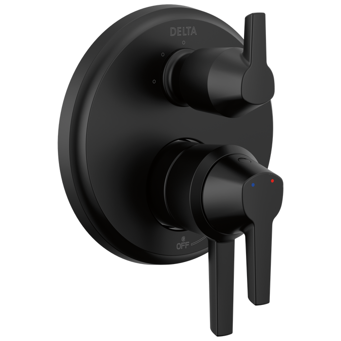 Delta Galeon T27871 17S Integrated Diverter Trim - 3 Setting, matte black