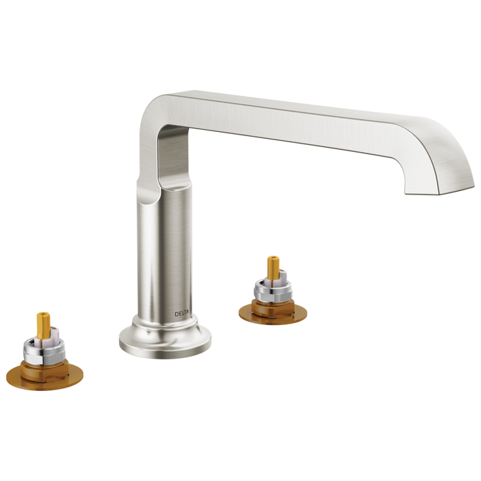 Delta Tetra T2789 Roman Tub Trim, lumicoat stainless