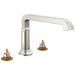 Delta Tetra T2789 Roman Tub Trim, lumicoat stainless