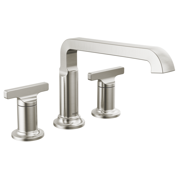 Delta Tetra T2789 Roman Tub Trim, lumicoat stainless - view 2