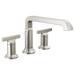 Delta Tetra T2789 Roman Tub Trim, lumicoat stainless - view 2
