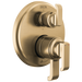 Delta Tetra T27989 17 Series Integrated Diverter Trim with 6-Setting, lumicoat champagne bronze