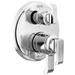 Delta Tetra T27989 17 Series Integrated Diverter Trim with 6-Setting, lumicoat chrome