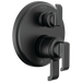 Delta Tetra T27989 17 Series Integrated Diverter Trim with 6-Setting, matte black