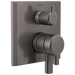 Delta Pivotal T27999 Monitor 17 Series Valve Trim with 6-Setting Integrated Diverter, lumicoat black stainless