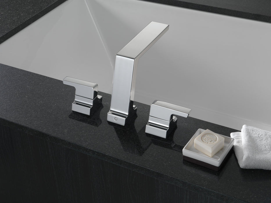 Delta Pivotal: Roman Tub Trim, lumicoat chrome - view 2