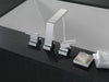 Delta Pivotal: Roman Tub Trim, lumicoat chrome - view 3