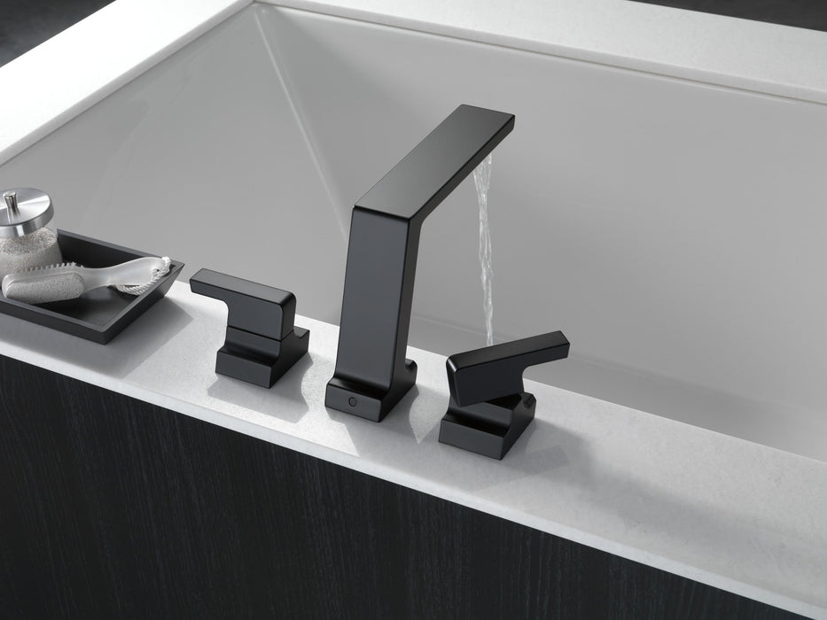 Delta Pivotal: Roman Tub Trim, matte black - view 2