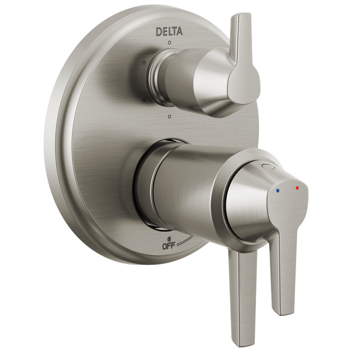 Delta Galeon T27T971 17T S Integrated Diverter Trim-6 Setting, lumicoat stainless