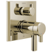Delta Pivotal: TempAssure 17T Series Valve Trim with 6-Setting Integrated Diverter, lumicoat polished nickel