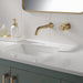 Delta Trinsic T3558LF Single Handle Wall Mount Bathroom Faucet Trim, champagne bronze - view 4