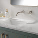 Delta Trinsic T3558LF Single Handle Wall Mount Bathroom Faucet Trim, stainless - view 4