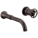 Delta Trinsic T3558LF Single Handle Wall Mount Bathroom Faucet Trim, venetian bronze