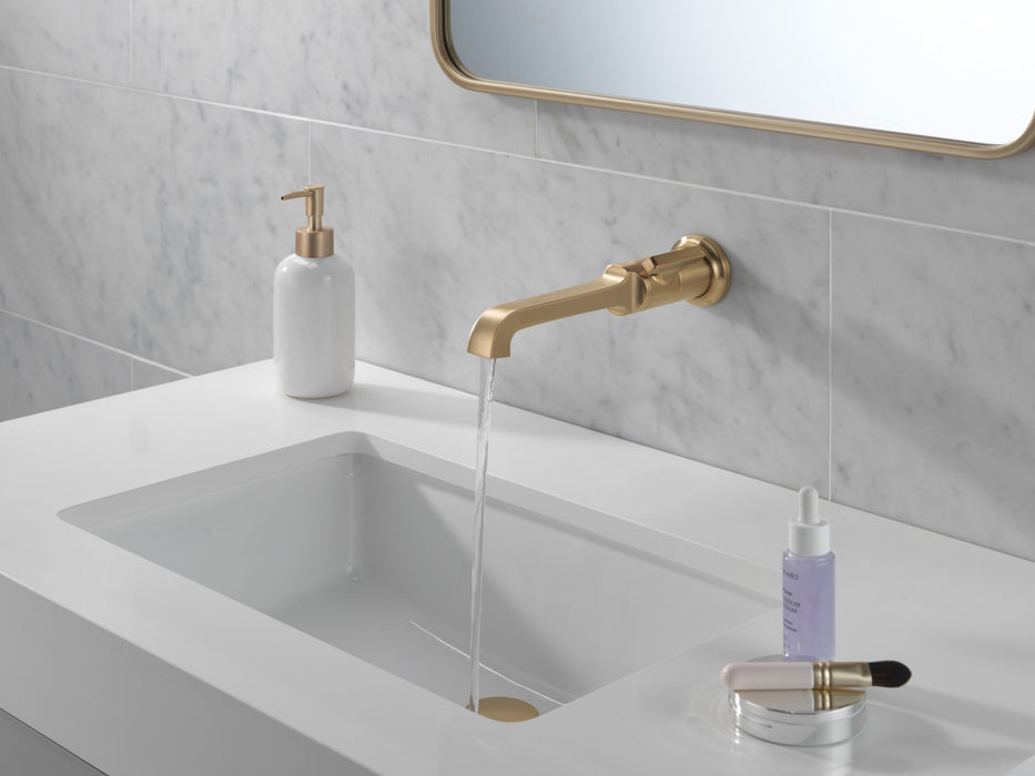 Delta Tetra T3589LF Single Handle Wall Mount Bathroom Faucet Trim