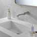 Delta Tetra T3589LF Single Handle Wall Mount Bathroom Faucet Trim, lumicoat stainless - view 2