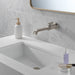Delta Tetra T3589LF Single Handle Wall Mount Bathroom Faucet Trim, lumicoat stainless - view 3