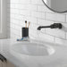 Delta Tetra T3589LF Single Handle Wall Mount Bathroom Faucet Trim, matte black - view 3