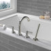 Delta Saylor T4735 Roman Tub Trim with Hand Shower, stainless - view 4
