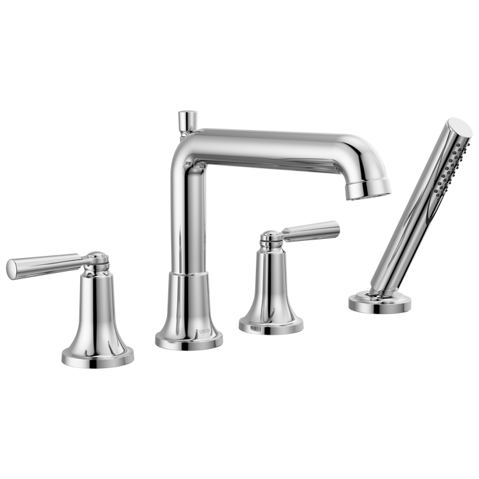 Delta Saylor T4736 Roman Tub Trim with Hand Shower