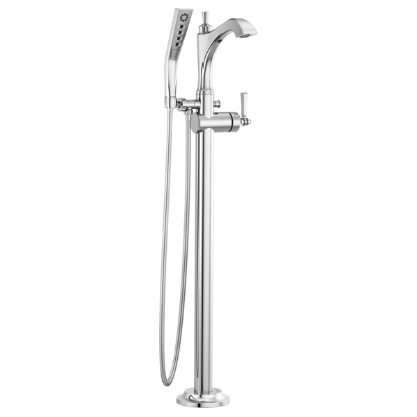 Delta Dorval T4756 Roman Tub with Hand Shower Trim - Less Handles, chrome - view 2