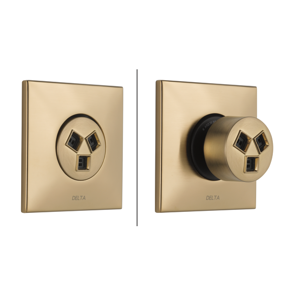 Delta T50210 HydraChoice Square Body Spray Trim, champagne bronze - view 3