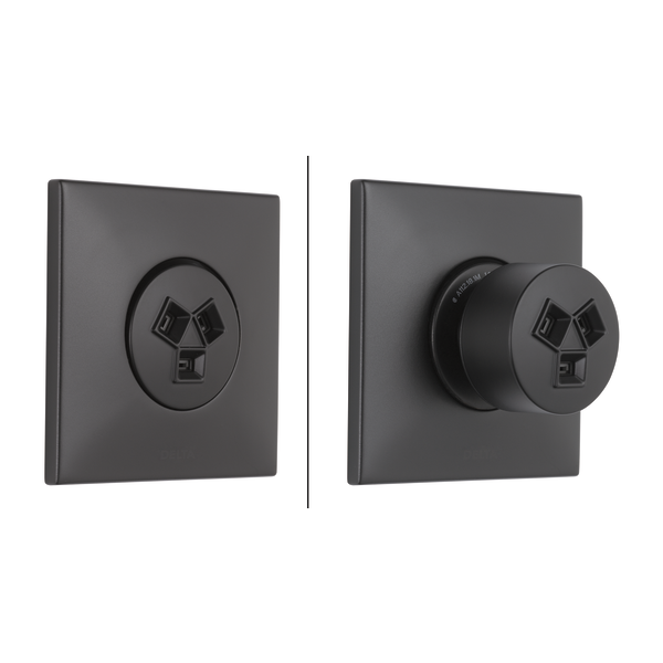 Delta T50210 HydraChoice Square Body Spray Trim, matte black - view 4