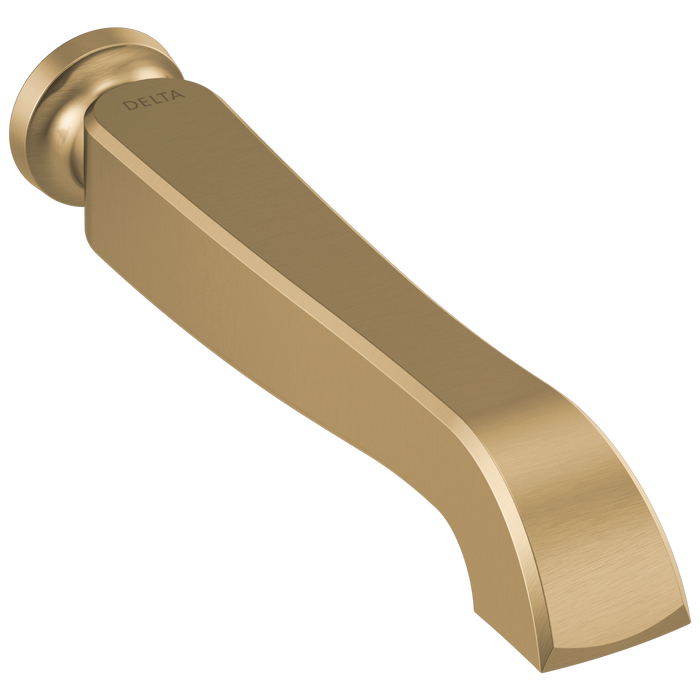 Delta Dorval T5756 Two Handle Wall Mount Tub Filler - Less Handles, champagne bronze