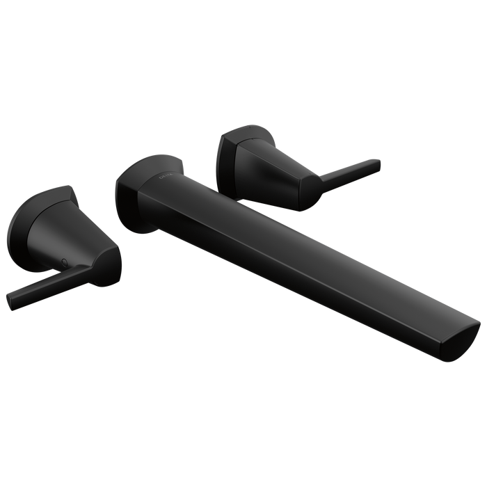 Delta Galeon T5771 Wall Mount Tub Filler, matte black