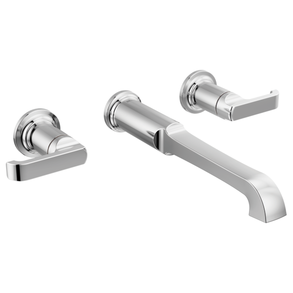 Delta Tetra T5789 Wall Mount Tub Filler Trim, lumicoat chrome - view 2