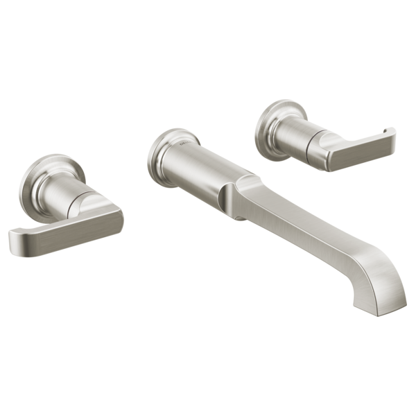 Delta Tetra T5789 Wall Mount Tub Filler Trim, lumicoat stainless - view 2