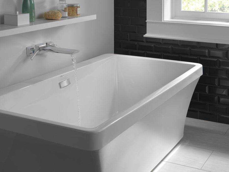 Delta Pivotal T5799 Two Handle Wall Mounted Tub Filler, lumicoat chrome - view 3