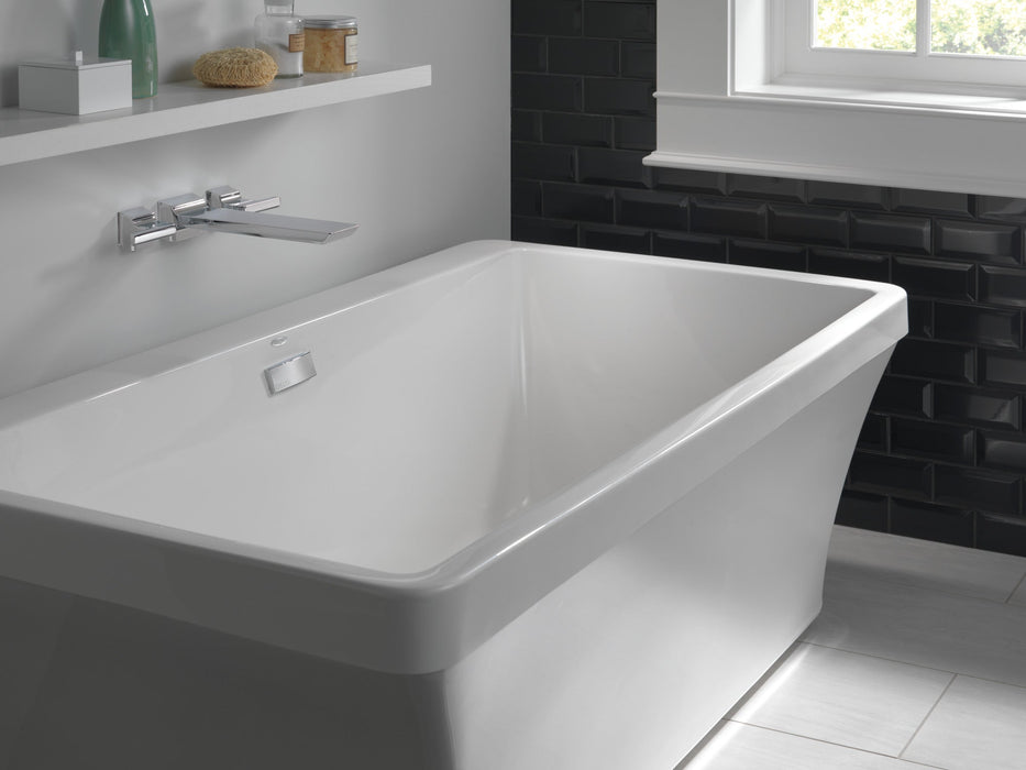 Delta Pivotal T5799 Two Handle Wall Mounted Tub Filler, lumicoat chrome - view 4