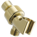 Delta Universal Showering Components U3401 Adjustable Shower Arm Mount for Hand Shower, polished brass