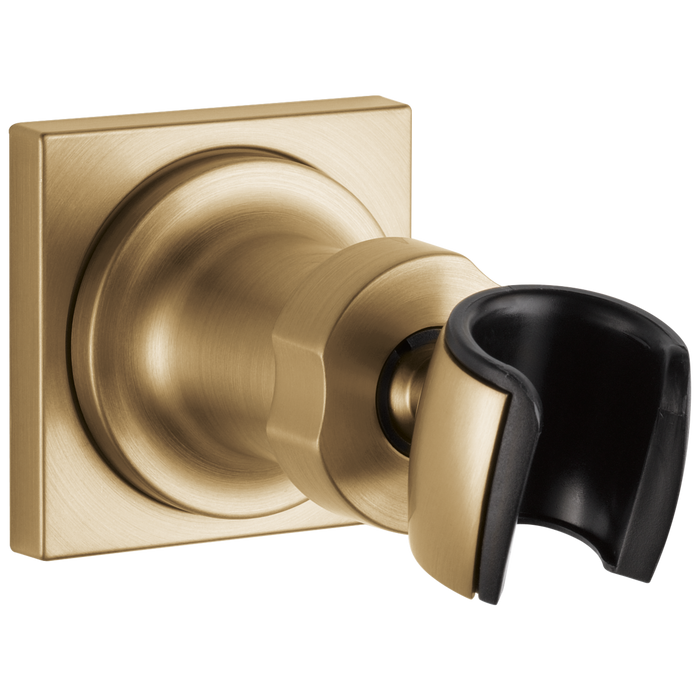 Delta Universal Showering Components U4010 Adjustable Wall Mount for Hand Shower, lumicoat champagne bronze