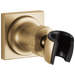 Delta Universal Showering Components U4010 Adjustable Wall Mount for Hand Shower, lumicoat champagne bronze