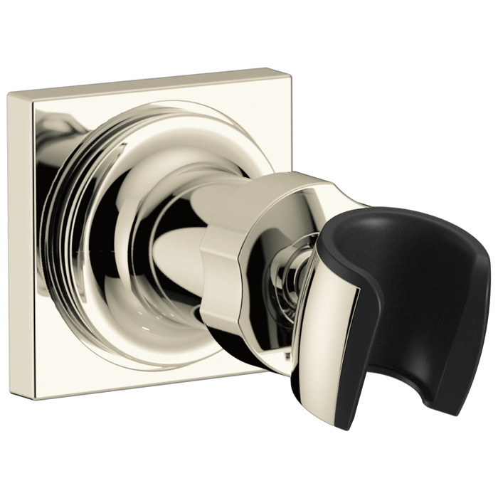Delta Universal Showering Components U4010 Adjustable Wall Mount for Hand Shower, lumicoat polished nickel